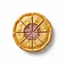 Bierschinkenpastete mit Mürbeteig, gebacken