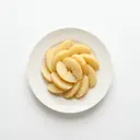 Apfel, gedünstet, abgetropft (ohne Zugabe von Zucker)