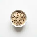 Champignon, gedünstet (ohne Zugabe von Fett und Salz)