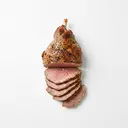Lamm, Gigot, gebraten (ohne Zusatz von Fett und Salz)
