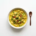 Pouletgeschnetzeltes an Currysauce, hausgemacht