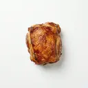 Schwein, Schulter, Braten "medium", im Ofen gebraten (ohne Zugabe von Fett und Salz)