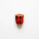 Gemüsepaprika rot, gebacken