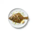 Goldbutt/Scholle, tiefgefroren, gegrillt