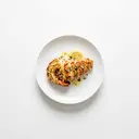 Hummer gekocht, gebraten ohne Fett (Pfanne)
