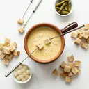 Käsefondue (mit Alkohol)