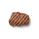 Kalb Steak (Rücken) tiefgefroren, gegrillt