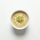 Kartoffelsuppe mit Lauch und Gemüsebrühe