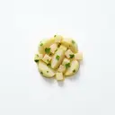 Kohlrabi gedünstet (mit Fett und Salz)