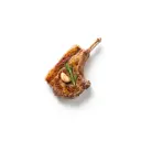 Lamm Kotelett, gebraten ohne Fett (Pfanne)