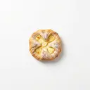 Quarkblätterteig gebacken