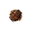 Rind Bratenfleisch (Bug) mariniert, geschmort ohne Fett
