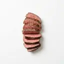 Rind Steak (Rücken) gebraten ohne Fett (Ofen)