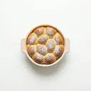 Rohrnudeln gebacken