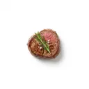 Schaf Filetmedaillon, gebraten ohne Fett (Pfanne)