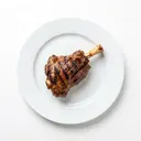 Schaf Hinterhaxe, mittelfett, gegrillt