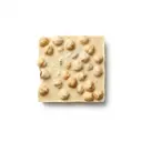 Schokolade weiß, mit Haselnüssen