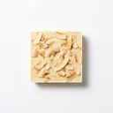 Schokolade weiß, mit Kokoschips