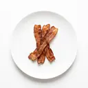 Schwein Frühstücksspeck, Rohpökelware, geräuchert, gegrillt