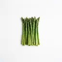 Spargel gedämpft
