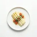 Spargelsalat (gegart) mit Essigmarinade