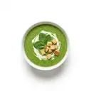 Spinatsamtsuppe