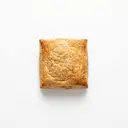 Vollkornblätterteig eifrei, gebacken