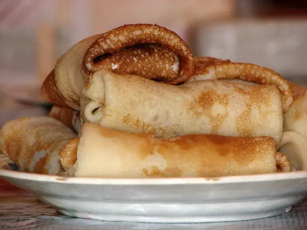 Foto von Traditionelle Berliner Pfannkuchen – fertig angerichtet
