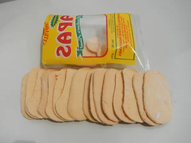 Foto von Apas (Philippinisches Zuckergebäck) – fertig angerichtet