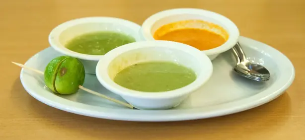 Foto von Frankfurter Grüne Sauce (Grie Soß) – fertig angerichtet
