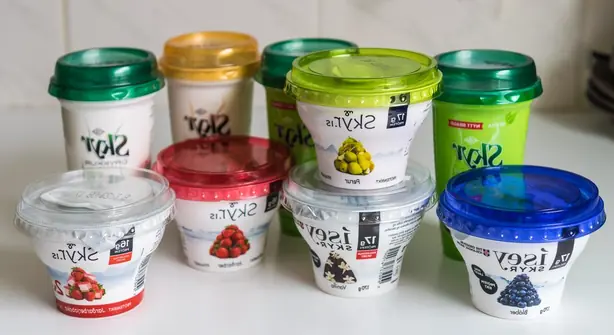 Foto von Traditioneller isländischer Skyr (Hausgemacht) – fertig angerichtet