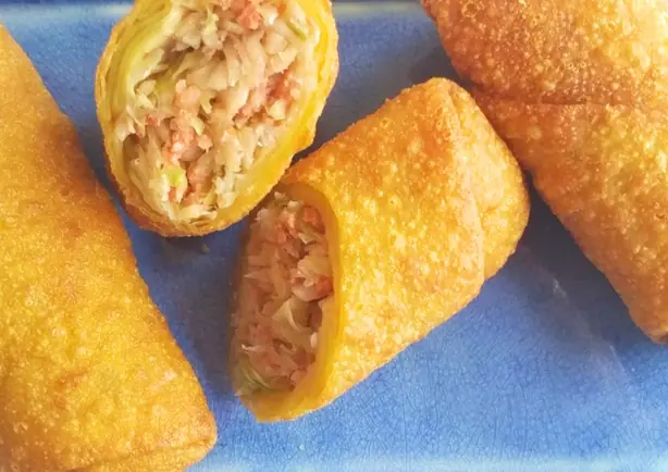 Foto von Amerikanische Egg Rolls – fertig angerichtet
