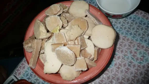 Foto von Mongolische Buuz (Gedämpfte Fleischtaschen) – fertig angerichtet