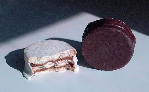 Foto von Alfajores de Maizena (Argentinische Maisstärke-Plätzchen) – fertig angerichtet