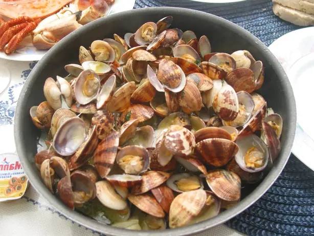 Foto von Bacalhau à Brás – fertig angerichtet