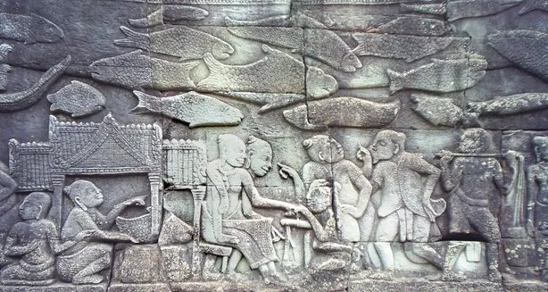 Foto von Kuyteav Phnom Penh (Kambodschanisch-Chinesische Nudelsuppe) – fertig angerichtet