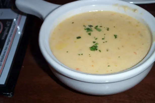 Foto von Klassische altdeutsche Biersuppe – fertig angerichtet