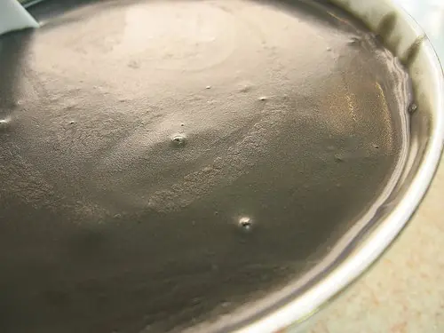 Foto von Schwarze Sesamsuppe (Zhi Ma Hu) – fertig angerichtet