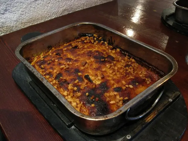 Foto von Erzgebirgische Buttermilchgetzen – fertig angerichtet
