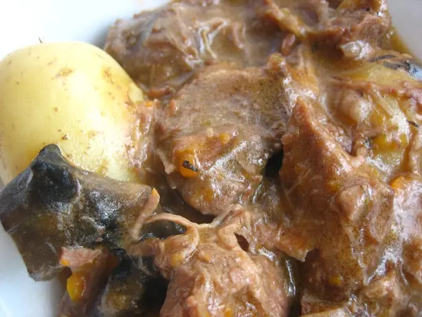 Foto von Provenzalische Rinder-Daube (Bœuf en Daube) – fertig angerichtet