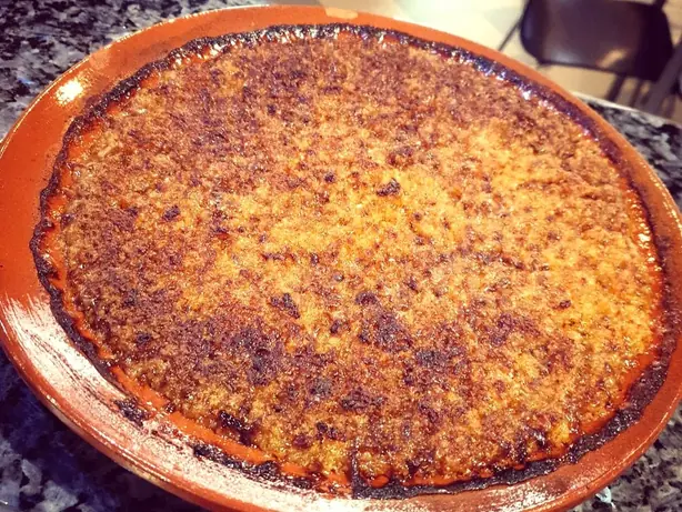 Foto von Encharcada (Portugiesische Eierspeise aus Évora) – fertig angerichtet