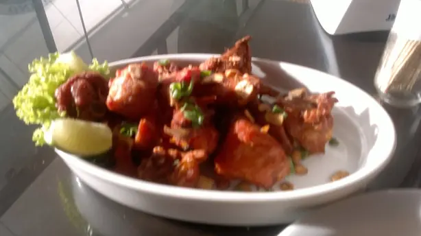 Foto von Brasilianische Feijoada (Nationalgericht) – fertig angerichtet