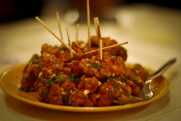 Foto von Chicken Manchurian – fertig angerichtet