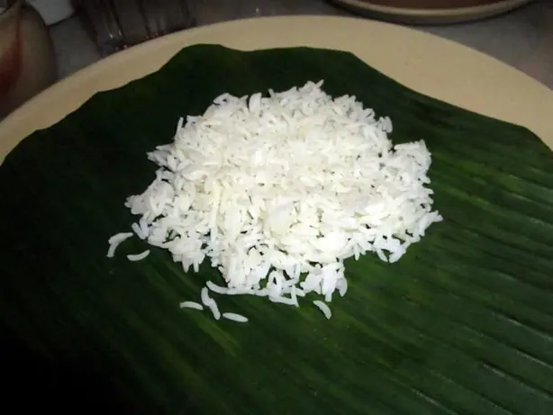 Foto von Klassischer Duftreis (Basmati oder Jasmin) – fertig angerichtet