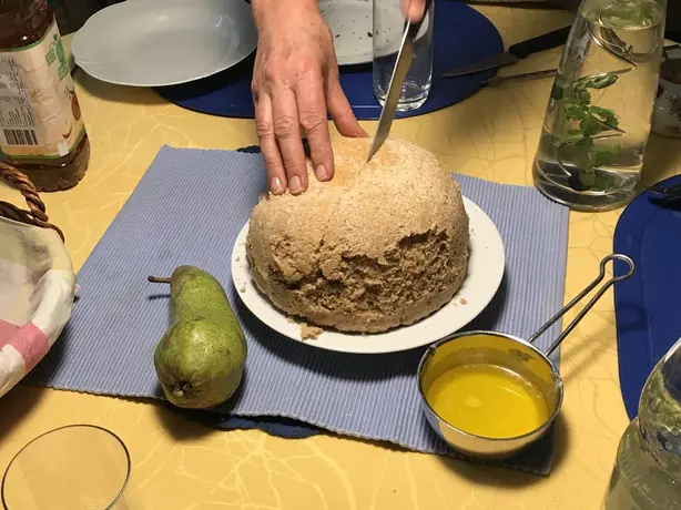Foto von Traditioneller Norddeutscher Hüdel – fertig angerichtet