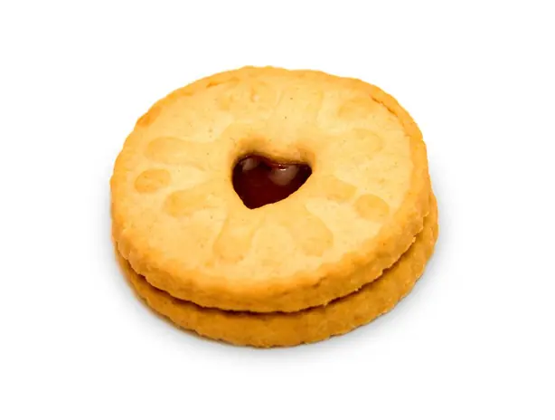 Foto von Jammie Dodgers (Britische Marmeladen-Kekse) – fertig angerichtet