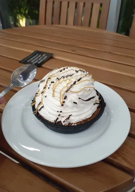 Foto von Original Banoffee Pie – fertig angerichtet