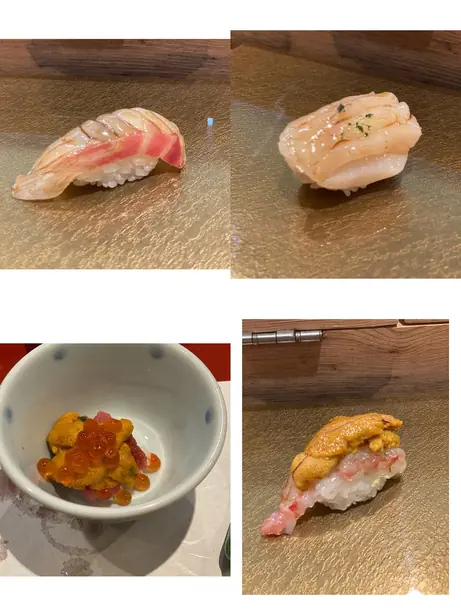 Foto von Traditionelles Omakase Sushi-Menü (Chef's Choice) – fertig angerichtet