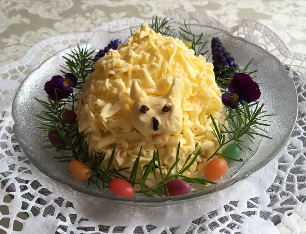 Foto von Kärntner Gefüllte Butter (Mohnfüllung) – fertig angerichtet