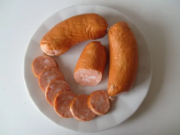 Foto von Traditionelle tschechische Špekáček – fertig angerichtet